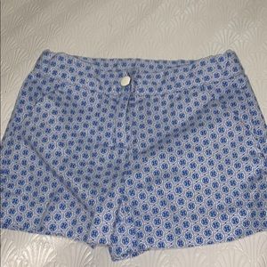 Girls Janie and jack pattered shorts